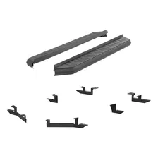 AeroTread 5" x 70" Black Stainless Running Boards, Select Toyota Highlander image 2