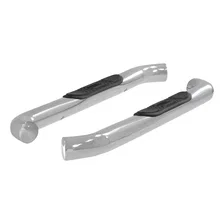 3" Round Polished Stainless Side Bars, Select Silverado, Sierra 1500, 2500, 3500 image 2