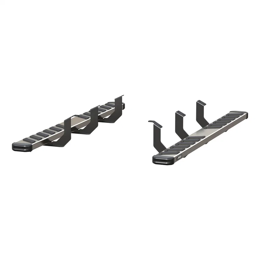 NovaTrac 6in. x 75in. Polished Stainless Running Boards; Select Toyota Tundra