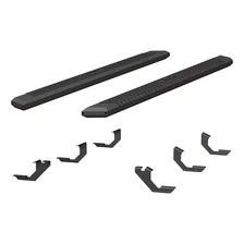 AdvantEDGE 5-1/2" x 85" Black Aluminum Side Bars, Select Toyota Tacoma image 2