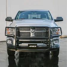 Black Steel Grille Guard, Select Dodge, Ram 2500, 3500 image 5