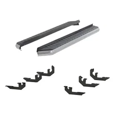 AeroTread 5" x 70" Polished Stainless Running Boards, Select Honda Pilot image 2