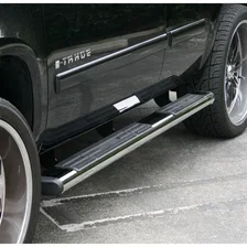 6in. x 75in. Polish Stainless Oval Side Bars; Select Silverado; Tahoe; Sierra; Y image 4
