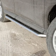 AeroTread 5" x 73" Polished Stainless Running Boards, Select Nissan Pathfinder image 4