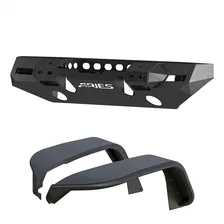 TrailChaser Jeep Wrangler JL Front Bumper with Fender Flares (Option 7) image 1