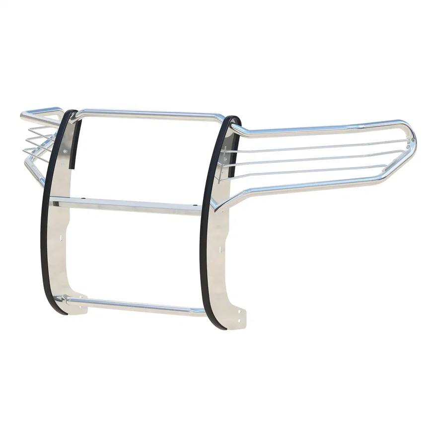 Polished Stainless Grille Guard; Select Toyota Tundra