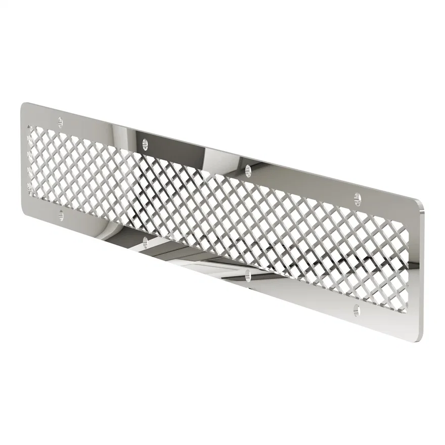 Pro Series 20-Inch Polished Stainless Light Bar Cover Plate
