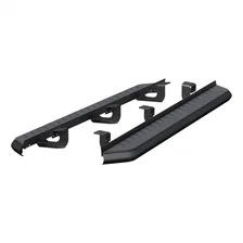 AeroTread 5" x 73" Black Stainless Running Boards, Select Ford Explorer image 1