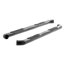 3" Round Black Stainless Side Bars, Select Ford F-150, F-250, F-350 image 2
