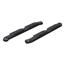 4" Black Steel Oval Side Bars, Select Chevrolet Colorado, GMC Canyon Extended image 2