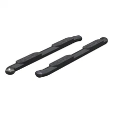 4" Black Steel Oval Side Bars, Select Ford Ranger SuperCrew image 2