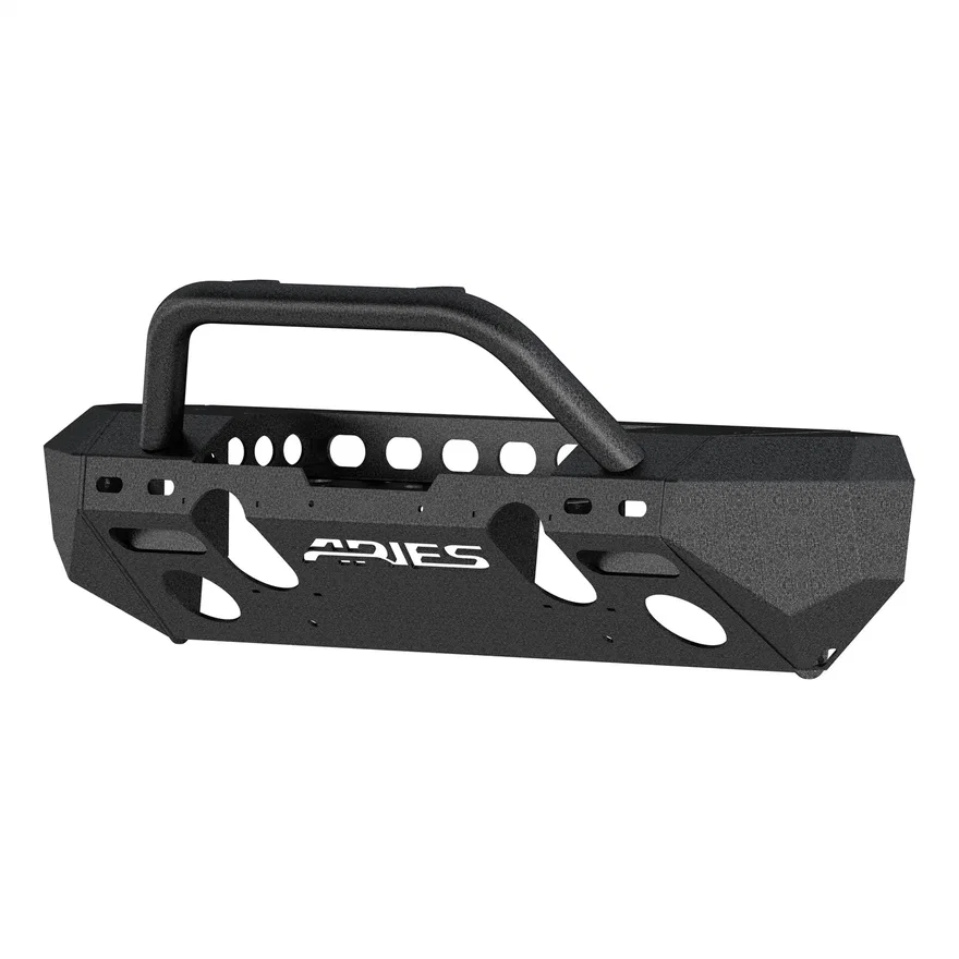 TrailChaser Jeep Wrangler JL; Gladiator Steel Front Bumper (Option 4)