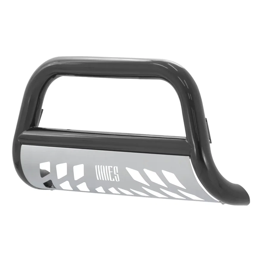 Stealth 3in. Black Stainless Bull Bar; Select Ford F-250; F-350; F-450; F-550