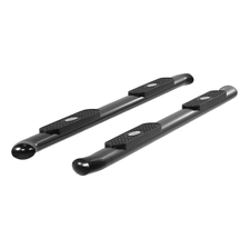 4" Black Steel Oval Side Bars, Select Ford F-150 image 2