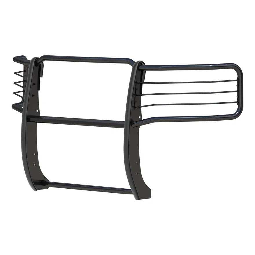 Black Steel Grille Guard; Select Chevrolet Silverado 2500; 3500 HD
