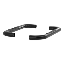 3" Round Black Steel Side Bars, Select Silverado, Sierra 1500, 2500, 3500 HD image 2