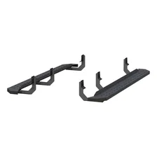 RidgeStep 6-1/2" x 75" Black Steel Running Boards, Select Nissan Titan image 2