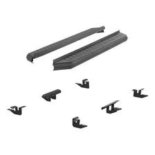 AeroTread 5" x 70" Black Stainless Running Boards, Select Ford Edge image 2