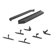 AeroTread 5" x 67" Black Stainless Running Boards, Select Equinox, Terrain image 2