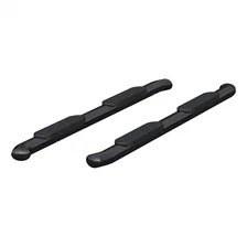 4" Black Steel Oval Side Bars, Select Ford Excursion, F-250, F-350 Super Duty image 2
