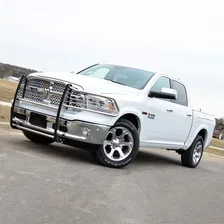 Polished Stainless Grille Guard, Select Dodge, Ram 1500 image 4