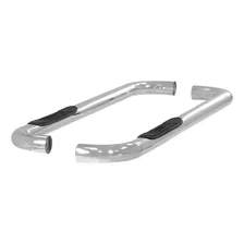 3" Round Polished Stainless Side Bars, Select Dodge Dakota image 2