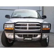 Black Steel Grille Guard, Select Dodge Dakota, Durango image 5