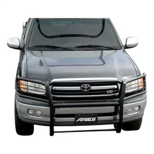 Black Steel Grille Guard, Select Toyota Tundra image 4