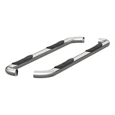 3" Round Polished Stainless Side Bars, Select Dodge, Ram 1500, 2500, 3500 image 1