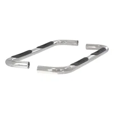 3" Round Polished Stainless Side Bars, Select Toyota Tundra image 2