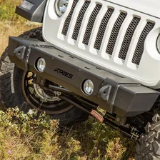 TrailCrusher Jeep Wrangler JL, Gladiator Steel Front Bumper, 12.5K image 3
