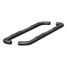 3" Round Black Steel Side Bars, Select Ram 1500 image 2