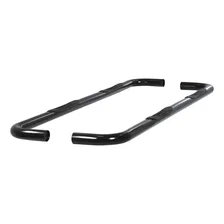 3" Round Black Steel Side Bars, Select Dodge, Ram 2500, 3500 image 2