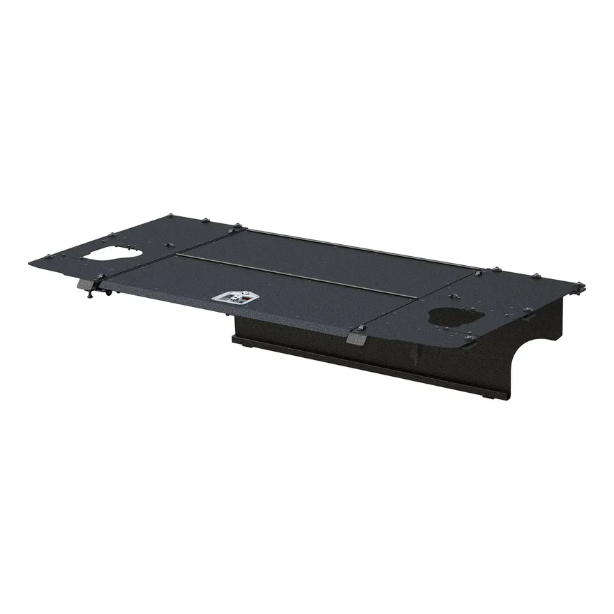 Black Aluminum Security Cargo Lid, Select Jeep JK Unlimited