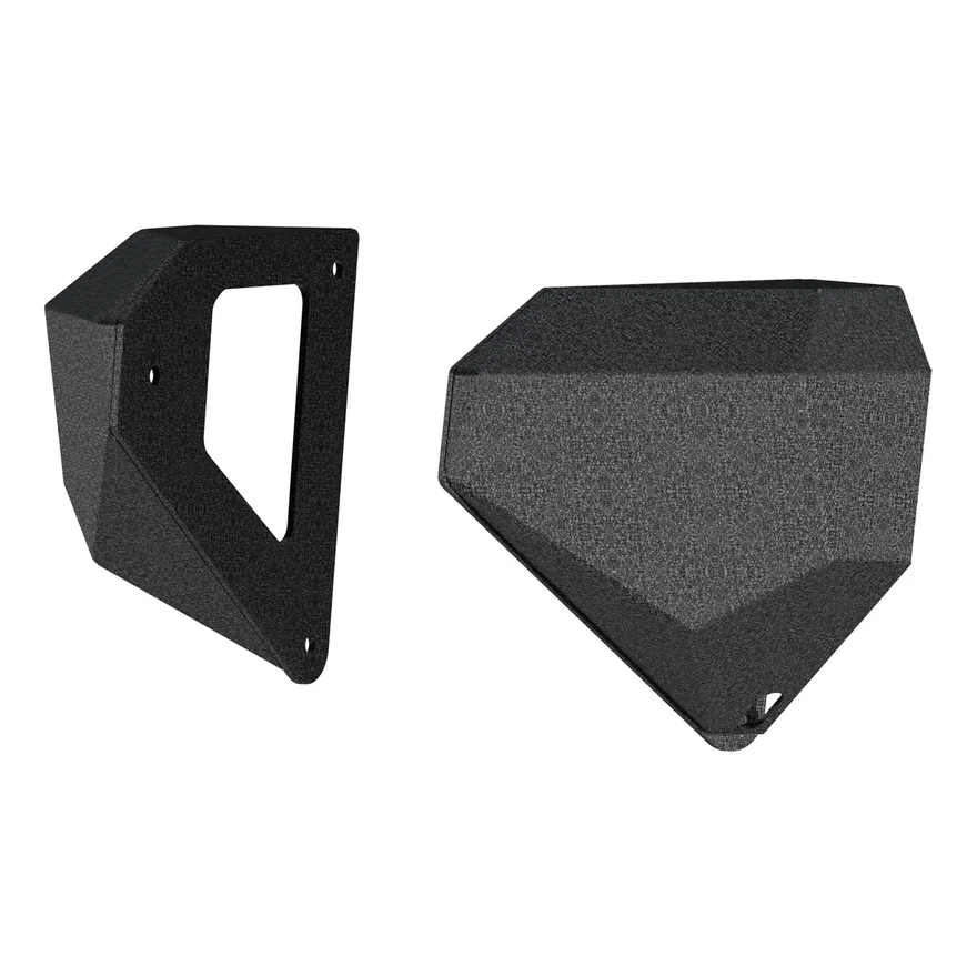 TrailChaser Jeep Wrangler, Gladiator Aluminum Front Bumper Corners