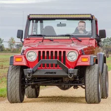 Jeep TJ Roof Light and Brackets image 3