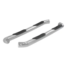 3" Round Polished Stainless Side Bars, Select Silverado, Sierra 1500, 2500, 3500 image 2