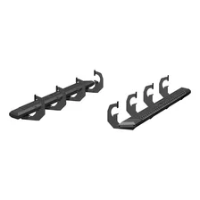AdvantEDGE 5-1/2" x 75" Black Aluminum Side Bars, Select Chevrolet, GMC image 2