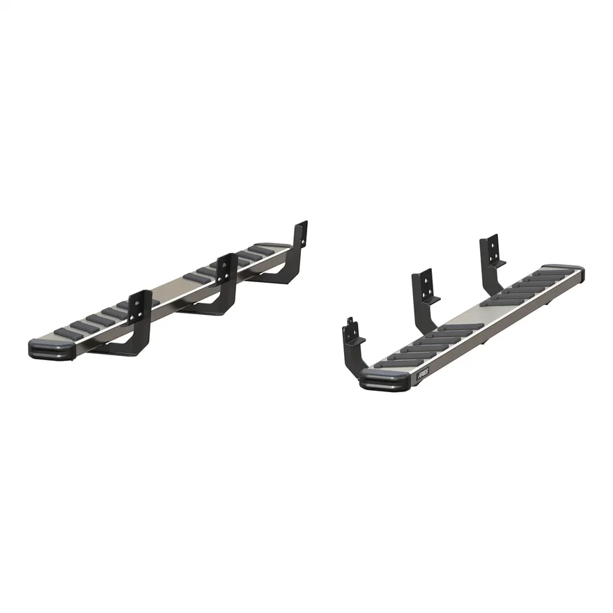 NovaTrac 6in. x 75in. Polished Stainless Running Boards; Select RAM 1500