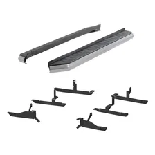 AeroTread 5" x 73" Polished Stainless Running Boards, Select Acadia, XT5 image 2