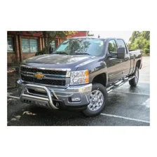 3in. Polished Stainless Bull Bar; Select Chevy Silverado; GMC Sierra 2500; 3500 image 3