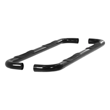 3" Round Black Steel Side Bars, Select Silverado, Sierra 1500, 2500, 3500 HD image 2