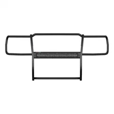 Pro Series Black Steel Grille Guard with Light Bar; Select Silverado 2500; 3500 for Chevrolet image 2