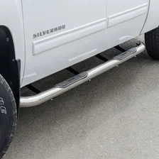 3" Round Polished Stainless Side Bars, Select Silverado, Sierra 1500, 2500, 3500 image 4