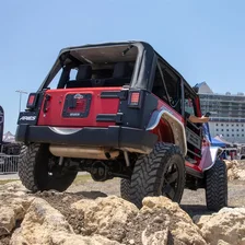 Jeep Wrangler JK Raw Aluminum Rear Fender Flares image 2