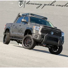 AdvantEDGE 5-1/2in. Black Aluminum Bull Bar; Select Toyota Tundra image 5