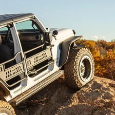 Jeep Wrangler JL, Gladiator Aluminum Front Tube Doors image 3