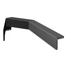 TrailCrusher Jeep Wrangler; Gladiator Steel Front Bumper Angular Brush Guard image 1