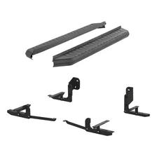 AeroTread 5" x 70" Black Stainless Running Boards, Select Nissan Pathfinder image 2