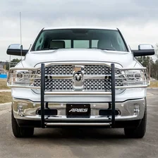 Polished Stainless Grille Guard, Select Dodge, Ram 1500 image 5